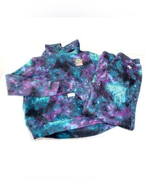 abercrombie kids Boys Size 15/16 Set, Galaxy Print Hoodie & pants